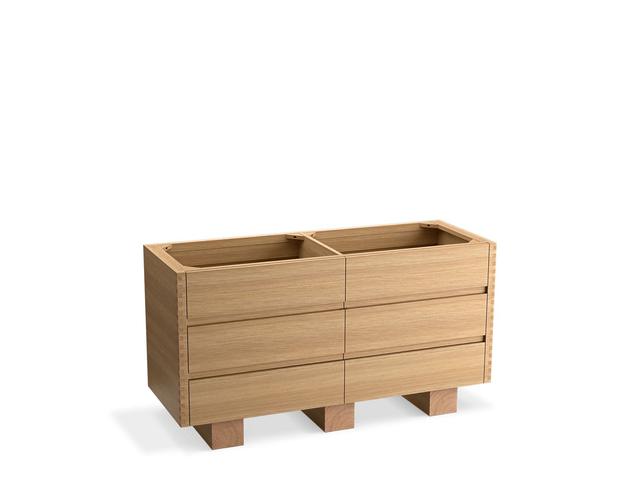 LandshapesE by Daniel Arsham 60'' bathroom vanity cabinet