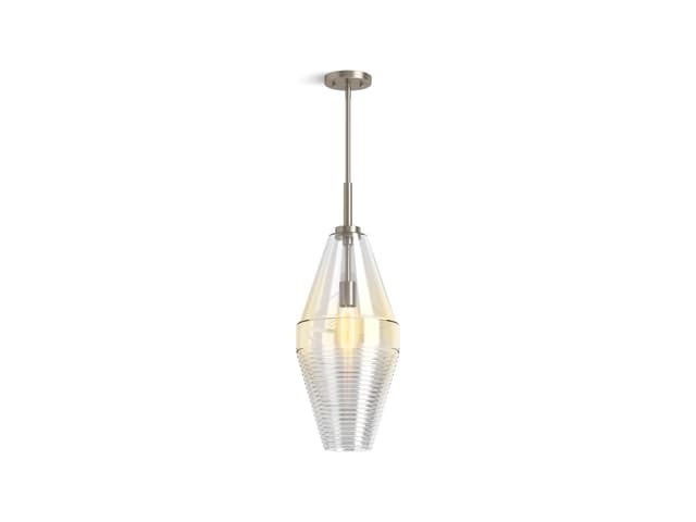 Kohler Diamond pendant - Brushed Nickel