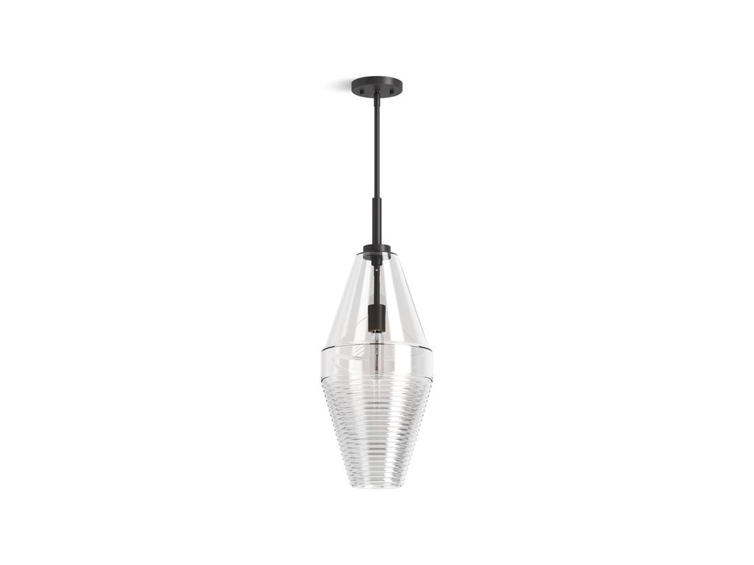 Kohler Diamond pendant - Matte Black by Kohler