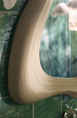 LandshapesE by Daniel Arsham 38'' x 60'' framed mirror - image 6