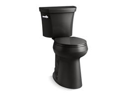 Kohler Tall two-piece round-front toilet, 1.28 gpf - Biscuit - image 2
