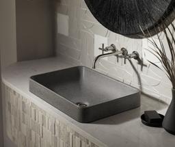 23'' rectangular vessel bathroom sink, no overflow - image 15