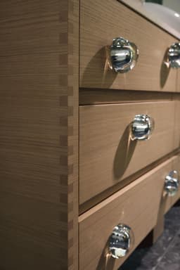 Shows close up detail of product in room