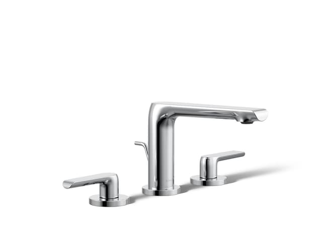 Kohler Avid Widespread bathroom sink faucet, 1.2 gpm - Polished Chrome