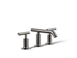 Kohler Purist Widespread bathroom sink faucet with Lever handles, 1.2 gpm - Vibrant Titanium - image 3