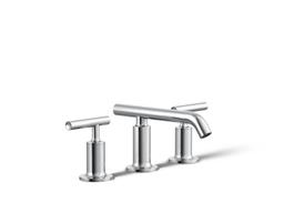 Kohler Purist Widespread bathroom sink faucet with Lever handles, 1.2 gpm - Matte Black - image 4