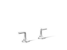 Kohler Occasion Lever bathroom sink faucet handles - Polished Chrome - image 2
