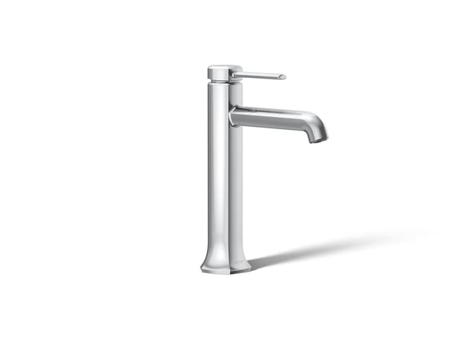 Kohler Occasion Tall single-handle bathroom sink faucet, 1.2 gpm - Polished Chrome