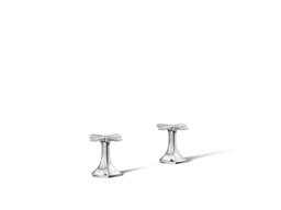 Kohler Occasion Cross bathroom sink faucet handles - Polished Chrome - image 3