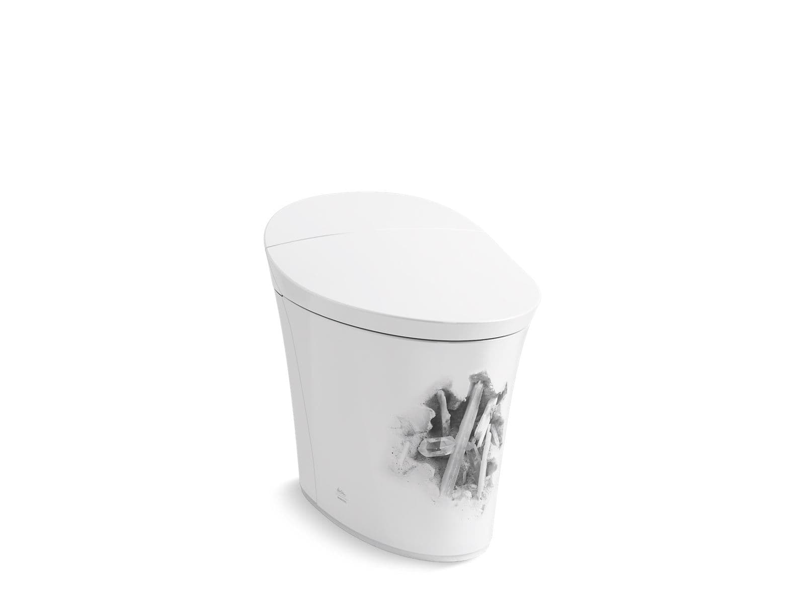 Kohler Landshapes® by Daniel Arsham One-piece elongated smart toilet, dual-flush by Kohler