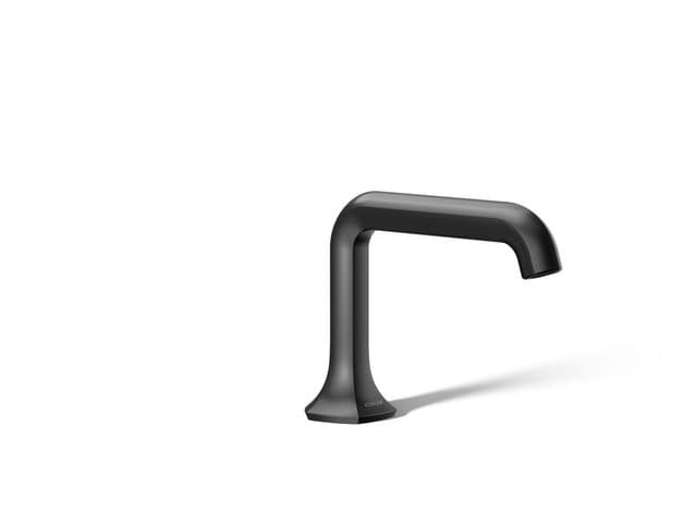 Kohler Occasion Bathroom sink faucet spout with Straight design, 1.2 gpm - Matte Black