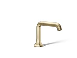 Kohler Occasion Bathroom sink faucet spout with Straight design, 1.2 gpm - Vibrant French Gold - image 3