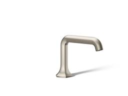Kohler Occasion Bathroom sink faucet spout with Straight design, 1.2 gpm - Vibrant Brushed Nickel - image 3