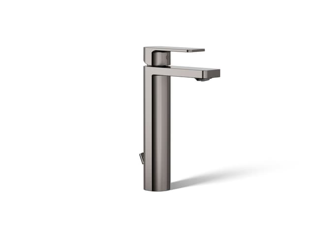 Kohler Parallel Tall single-handle bathroom sink faucet, 1.0 gpm - Vibrant Titanium
