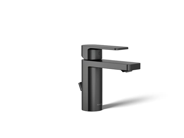 Kohler Parallel Single-handle bathroom sink faucet, 1.0 gpm - Matte Black