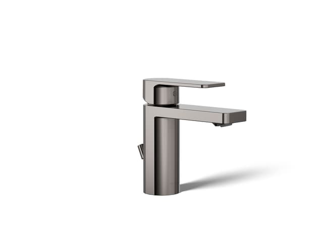 Kohler Parallel Single-handle bathroom sink faucet, 1.0 gpm - Vibrant Titanium