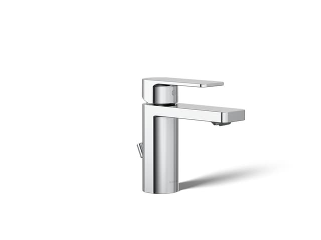 Kohler Parallel Single-handle bathroom sink faucet, 1.0 gpm - Polished Chrome