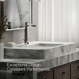 Parallel Tall single-handle bathroom sink faucet, 0.5 gpm - image 33