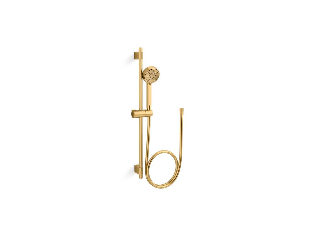 Kohler | Elate | Bar Mounted Hand Shower - Vibrant Brushed Moderne Brass by Kohler
