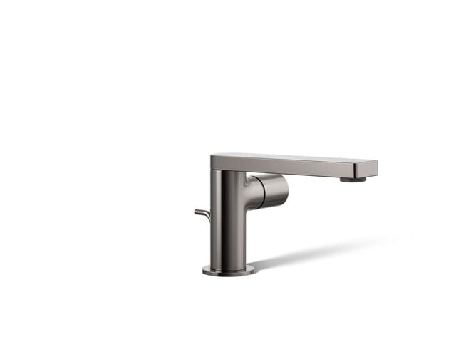 Kohler Composed Single-handle bathroom sink faucet with Cylindrical handle, 1.2 gpm - Vibrant Titanium