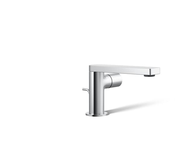 Kohler Composed Single-handle bathroom sink faucet with Cylindrical handle, 1.2 gpm - Polished Chrome