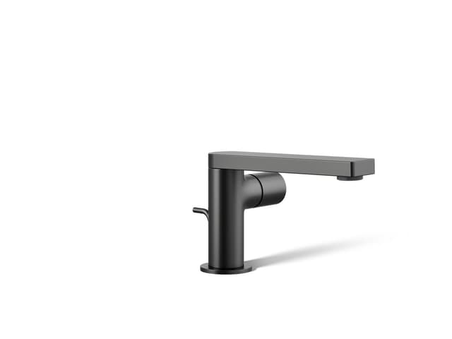 Kohler Composed Single-handle bathroom sink faucet with Cylindrical handle, 1.2 gpm - Matte Black