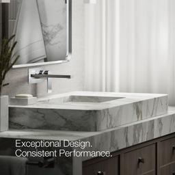 Parallel Wall-mount single-handle bathroom sink faucet, 1.2 gpm - image 27