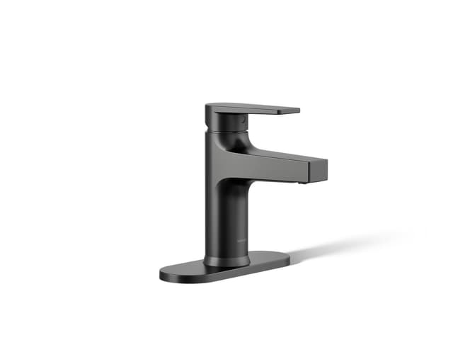 Kohler | Taut | Single Hole Bathroom Sink Faucet - Matte Black