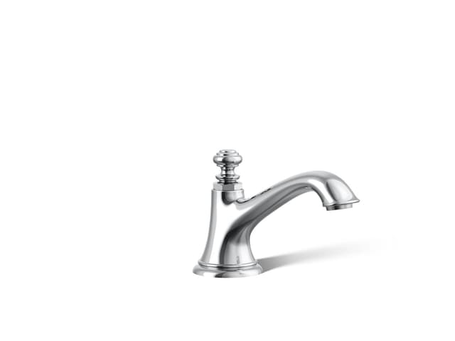 Kohler Artifacts with Bell design Bathroom sink faucet spout with Bell design, 1.2 gpm - Polished Chrome