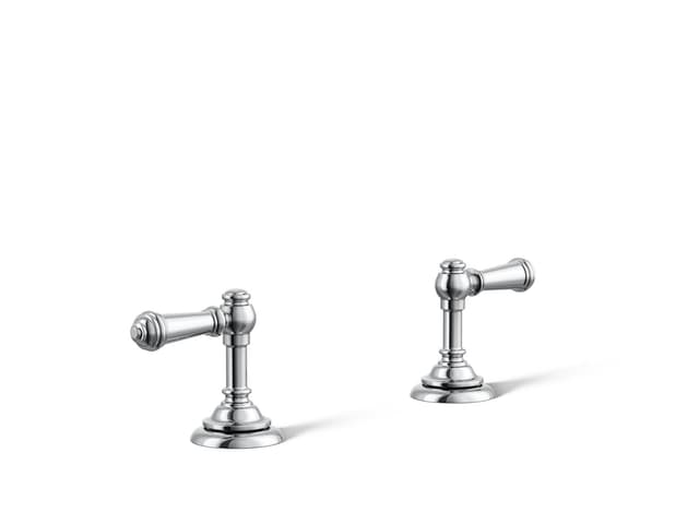 Kohler Artifacts Lever bathroom sink faucet handles - Polished Chrome