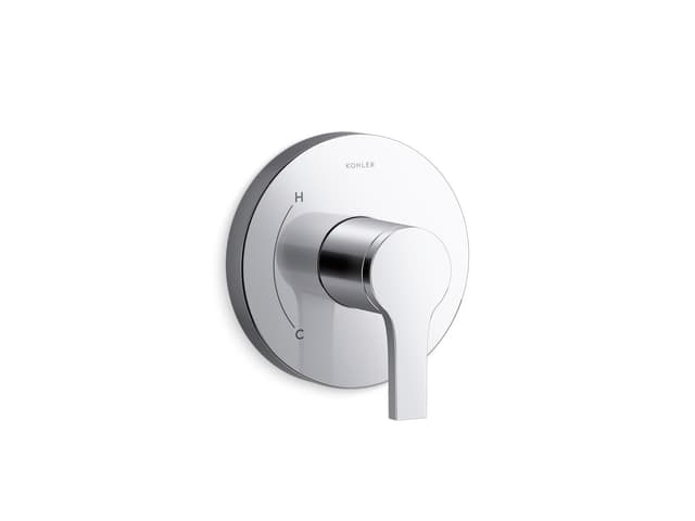 Kohler Elate Rite-Temp Valve Trim - Polished Chrome