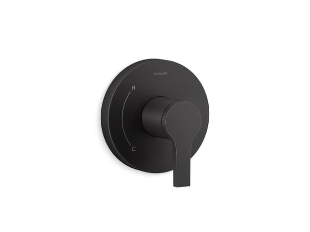 Kohler Elate Rite-Temp Valve Trim - Matte Black