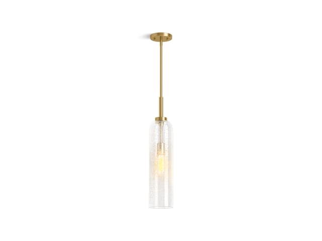 Kohler 5'' bottle pendant - Brushed Moderne Brass