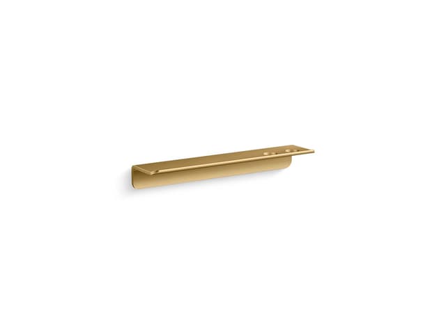Kohler Choreograph 14'' floating shower shelf - Vibrant Brushed Moderne Brass