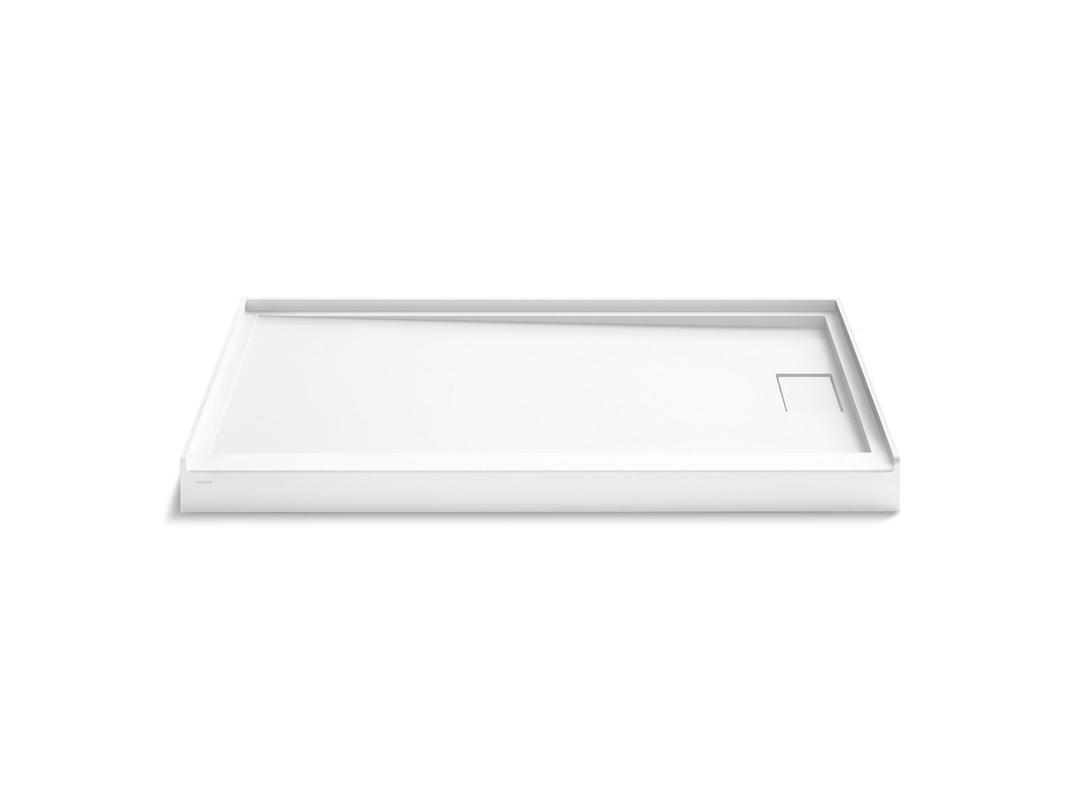 Stoneridge 60'' X 36'' Alcove Shower Base Right Drain by Kohler