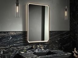 Essential Ultrabright 22 in. X 34 in. Rectangular Lighted Framed Mirror - image 14