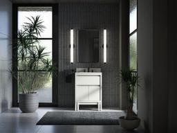 24'' bathroom vanity cabinet with sink and quartz top - image 15