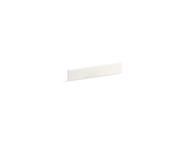 Kohler 4'' x 21-11/16'' quartz side splash - Bianco Bella