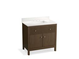 MalinE by Studio McGee 36'' bathroom vanity cabinet with sink and quartz top - image 3