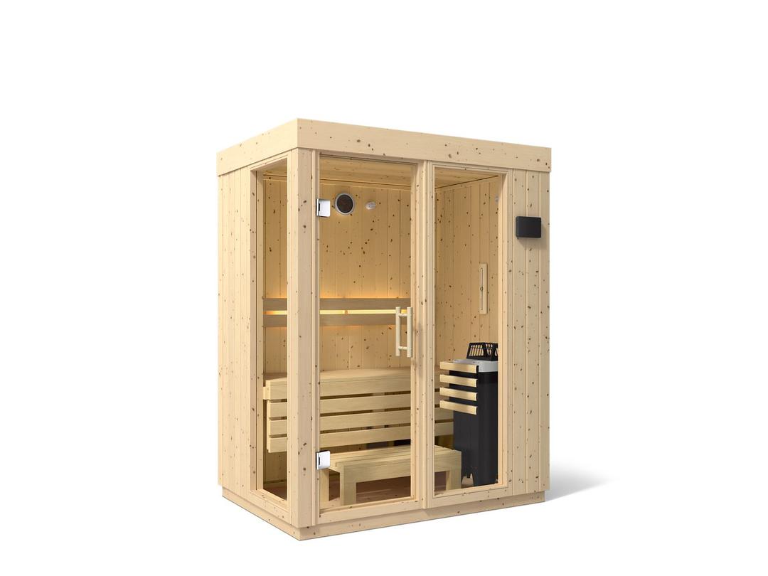 Kohler Two-person Indoor Sauna With Floor - Scandinavian Spruce by Kohler