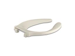 Kohler Stronghold Elongated toilet seat with integrated handle and check hinge - Biscuit - image 4