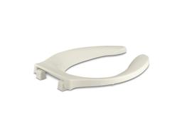 Kohler Stronghold Elongated toilet seat with integrated handle and check hinge - Biscuit - image 1