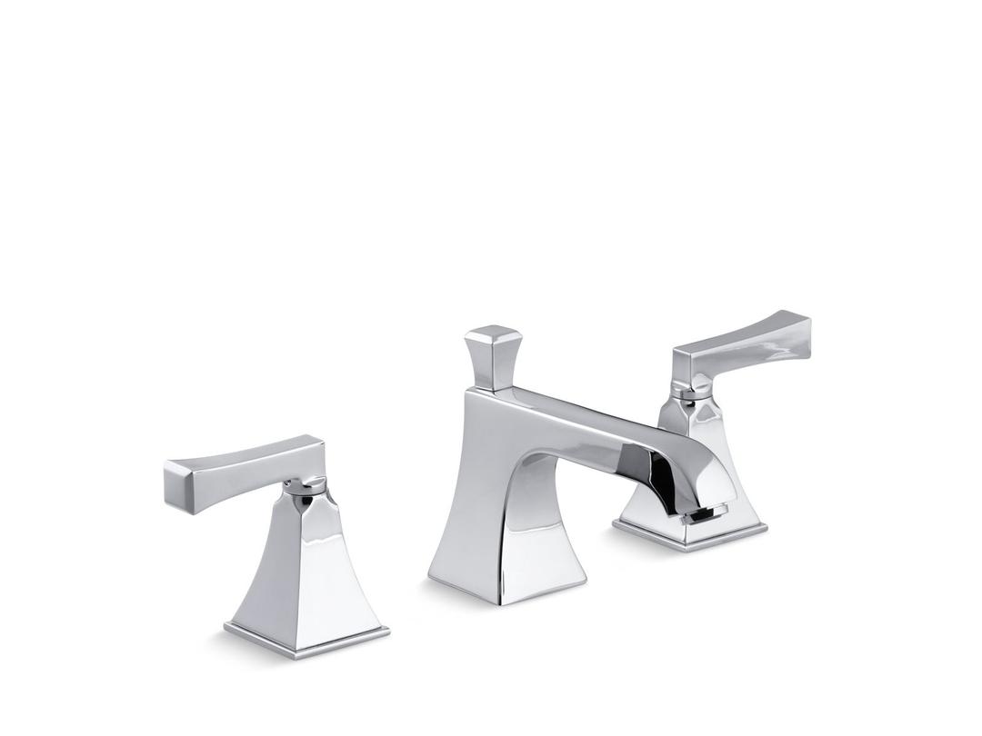 Kohler Memoirs Stately Widespread bathroom sink faucet, 1.2 gpm - Polished Chrome by Kohler