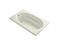 Kohler Windward 72'' x 42'' drop-in bath - Biscuit - image 1