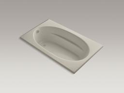 Kohler Windward 72'' x 42'' drop-in bath - Biscuit - image 4