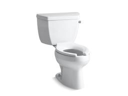 Kohler | Wellworth | Floor Mount Two Piece Toilet - Black - image 2