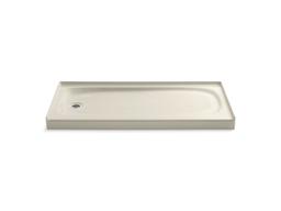 Kohler Salient 60'' x 30'' alcove shower base, left drain - White - image 3