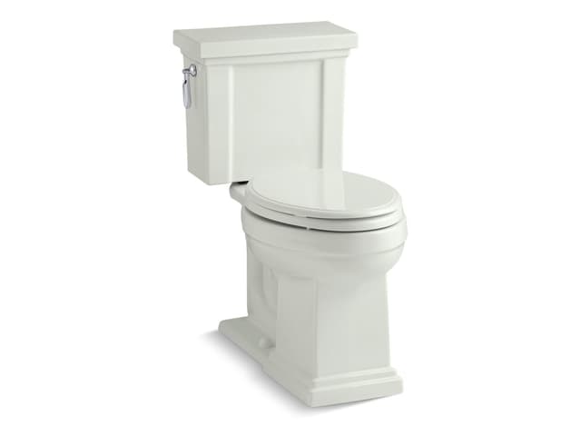 Kohler Tresham Two-piece elongated toilet, 1.28 gpf - Dune