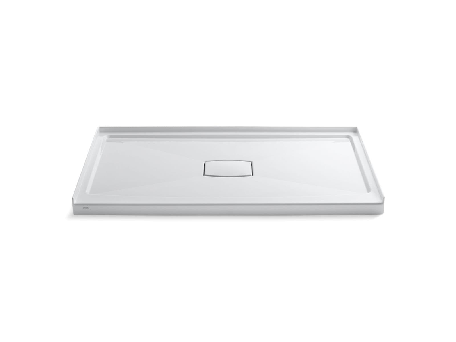 Kohler Archer 60'' x 36'' alcove shower base, center drain - White by Kohler