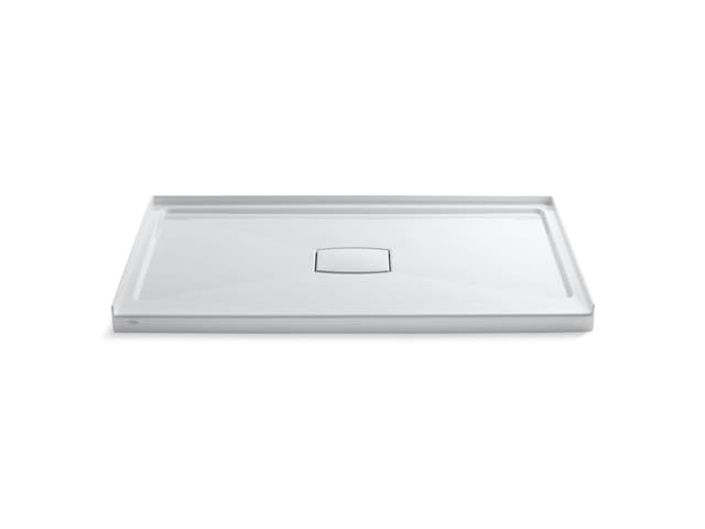 Kohler Archer 60'' x 36'' alcove shower base, center drain - White